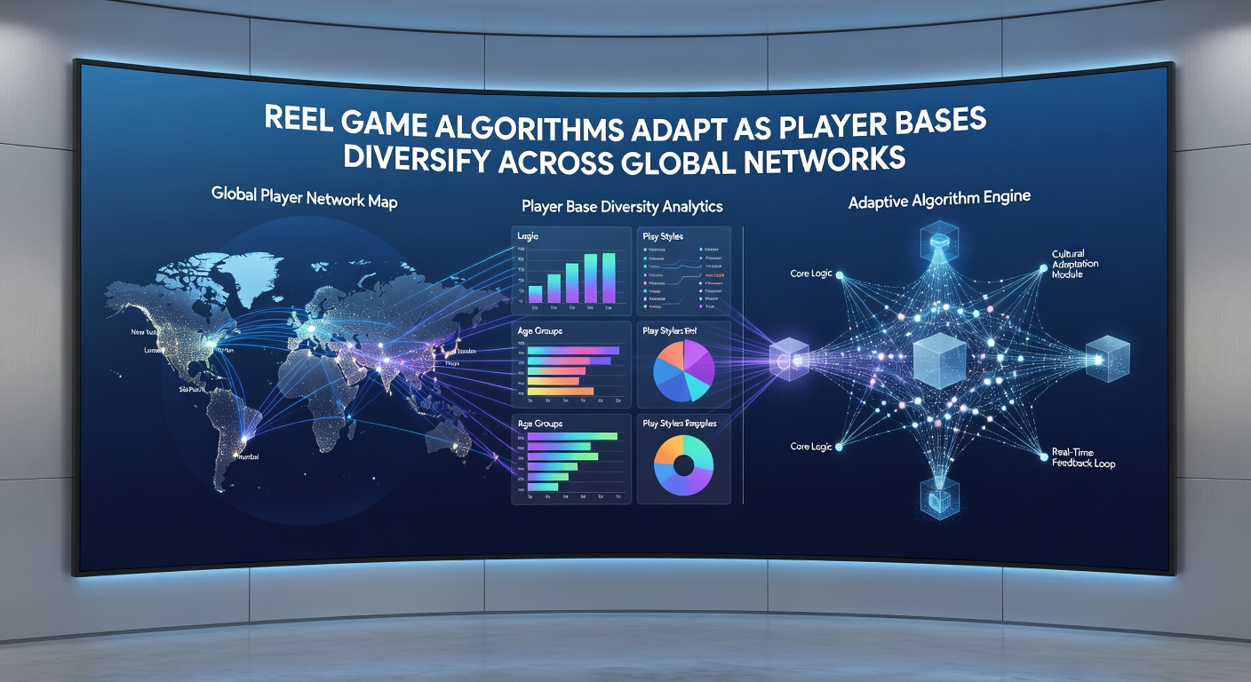 Technical team reviewing reel game algorithm adjustments for global player diversity